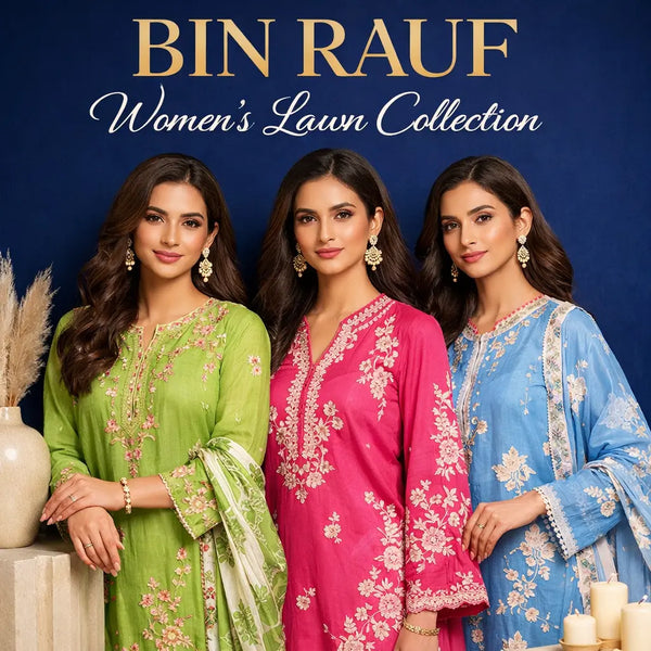 women's Lawn collection by Bin Rauf
