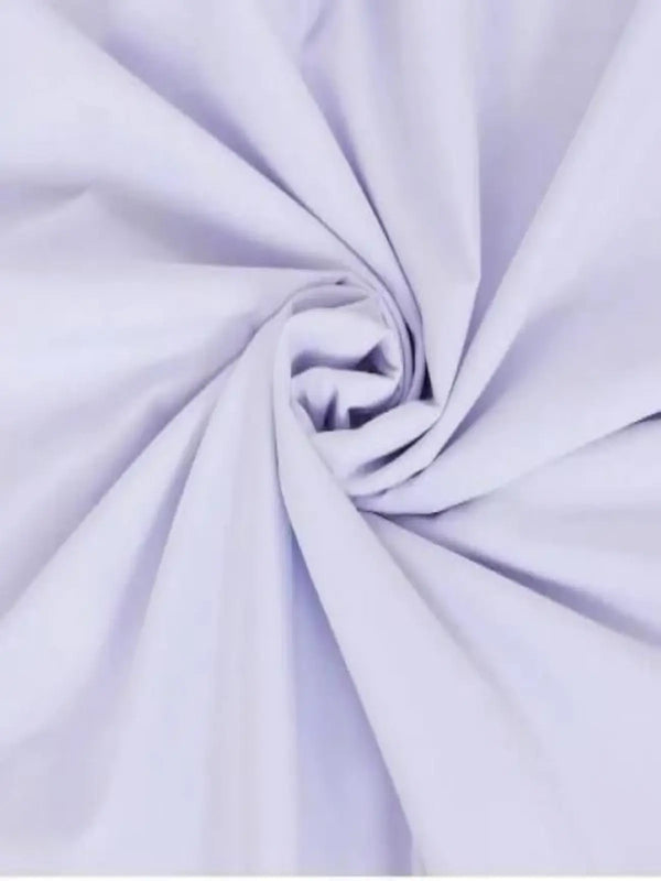Men's white unstitched suit fabric, pure cotton, neatly folded, soft texture
